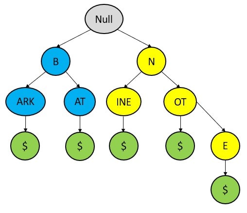 Compressed Trie