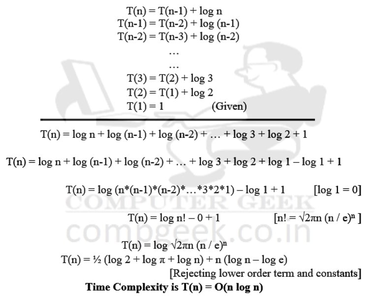 Algorithm Intro MCQ Part 3 - Computer Geek