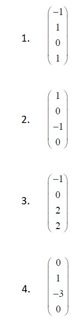 GATE 2022 Matrices option