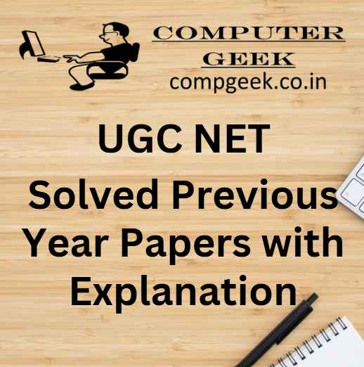 UGC NET Computer Science - Computer Geek image.