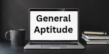 General Aptitude General Aptitude